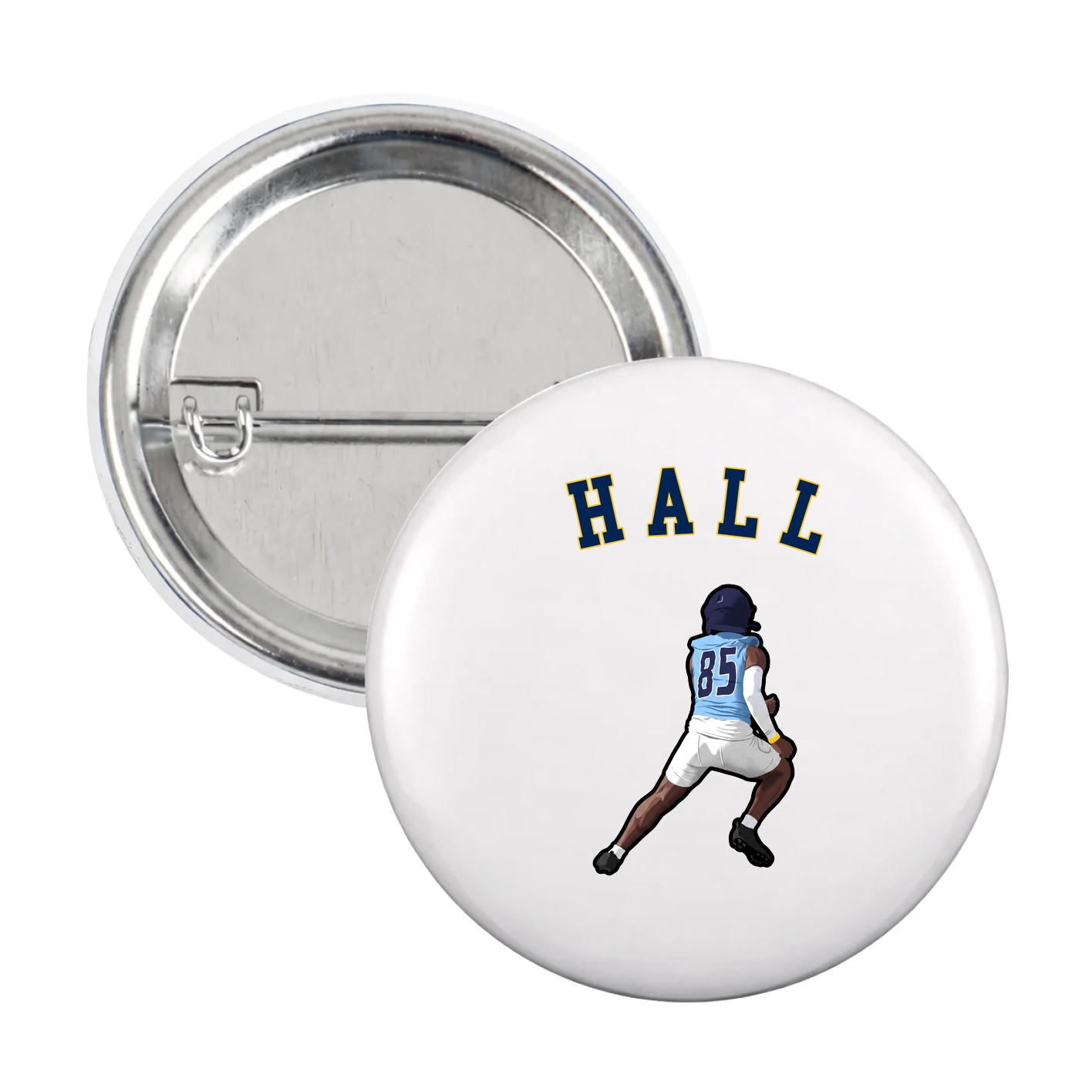 Game Day Button — Shirsey Arch in White