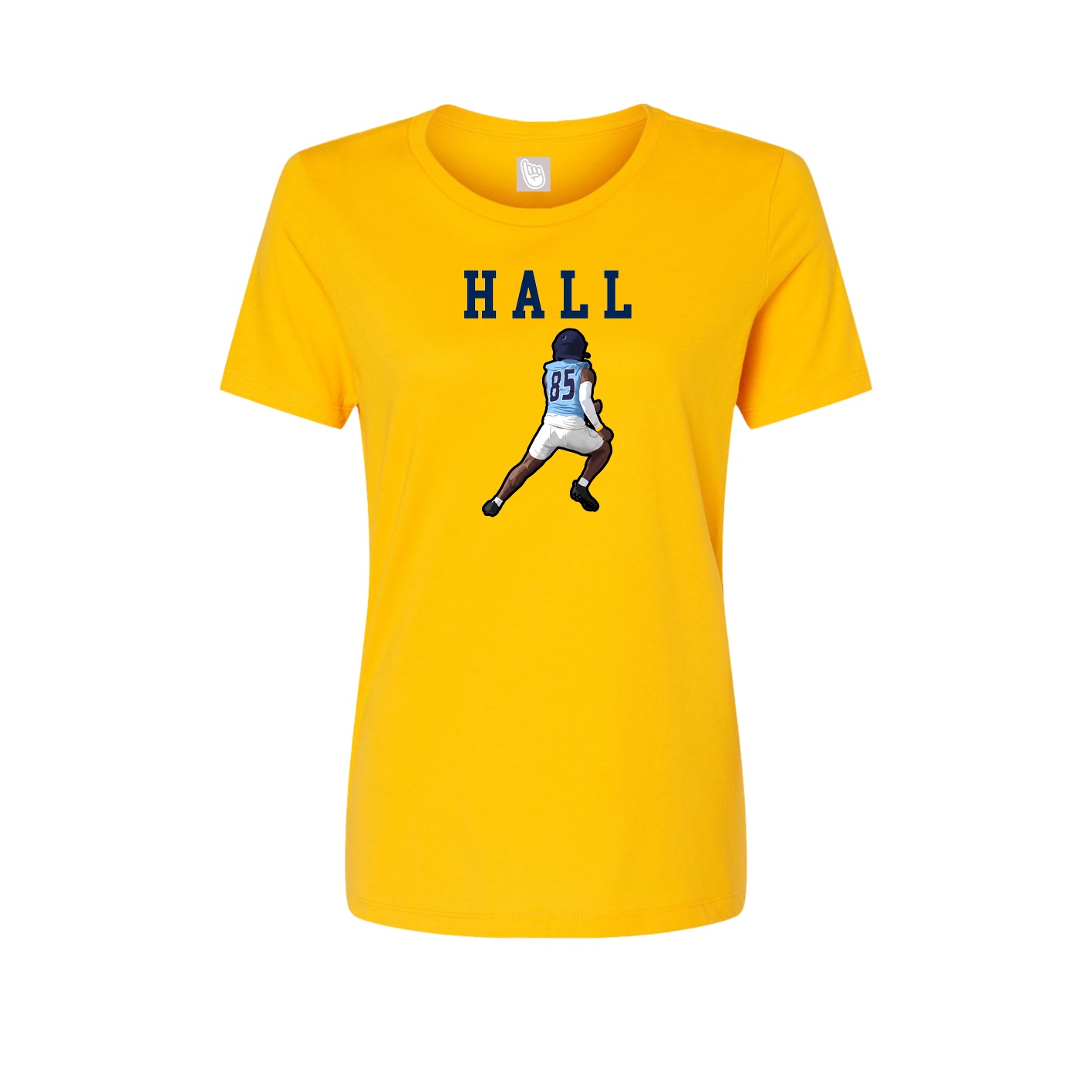 Fitted Women's Tee — Shirsey in Gold