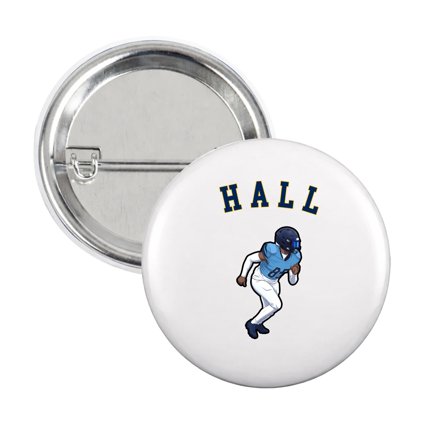 Game Day Button — Shirsey Arch in White