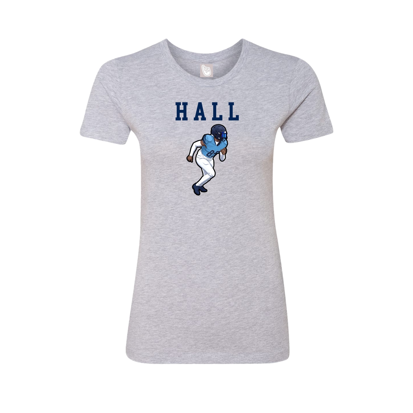 Fitted Women's Tee — Shirsey in Grey