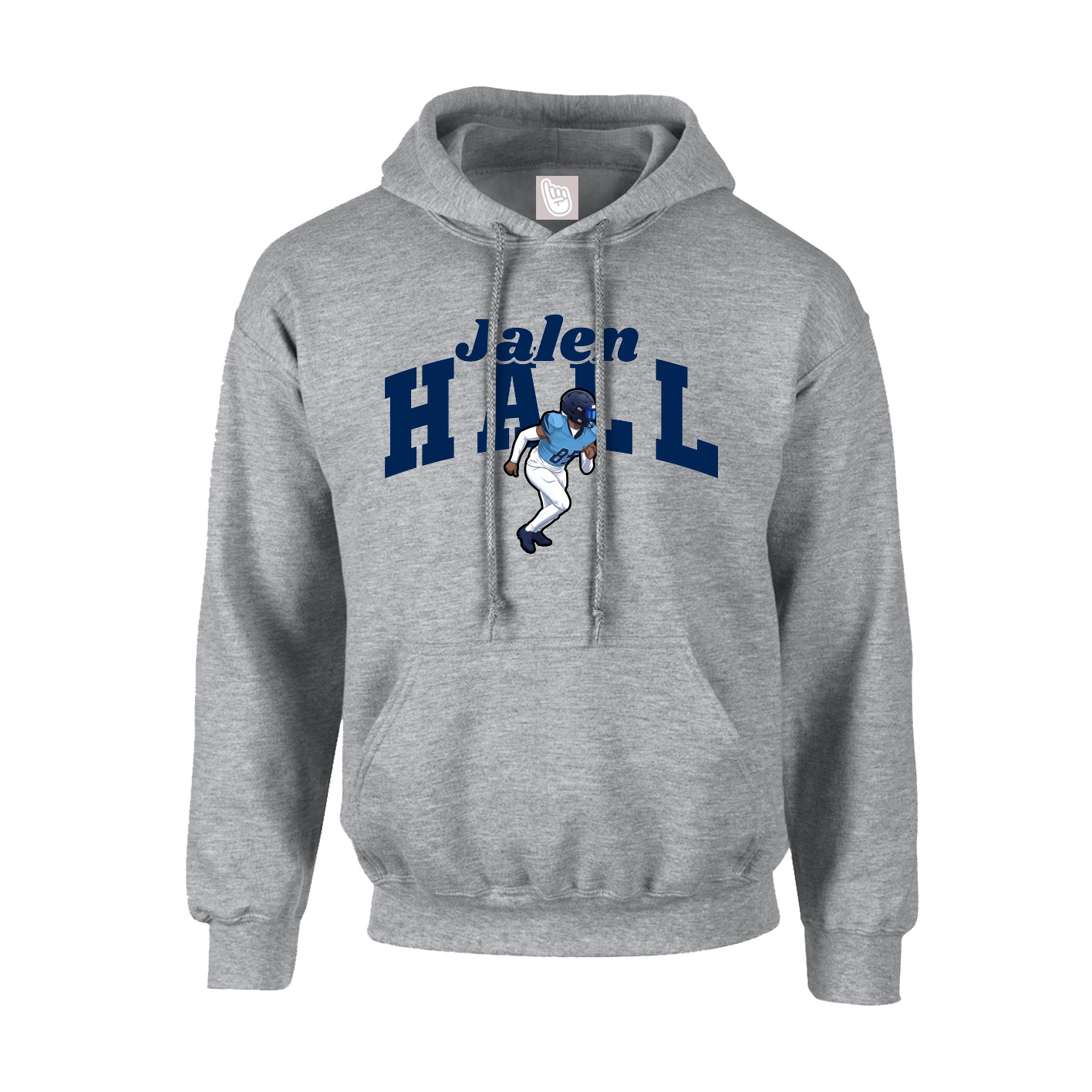 Hoodie — Signature Arch in Grey