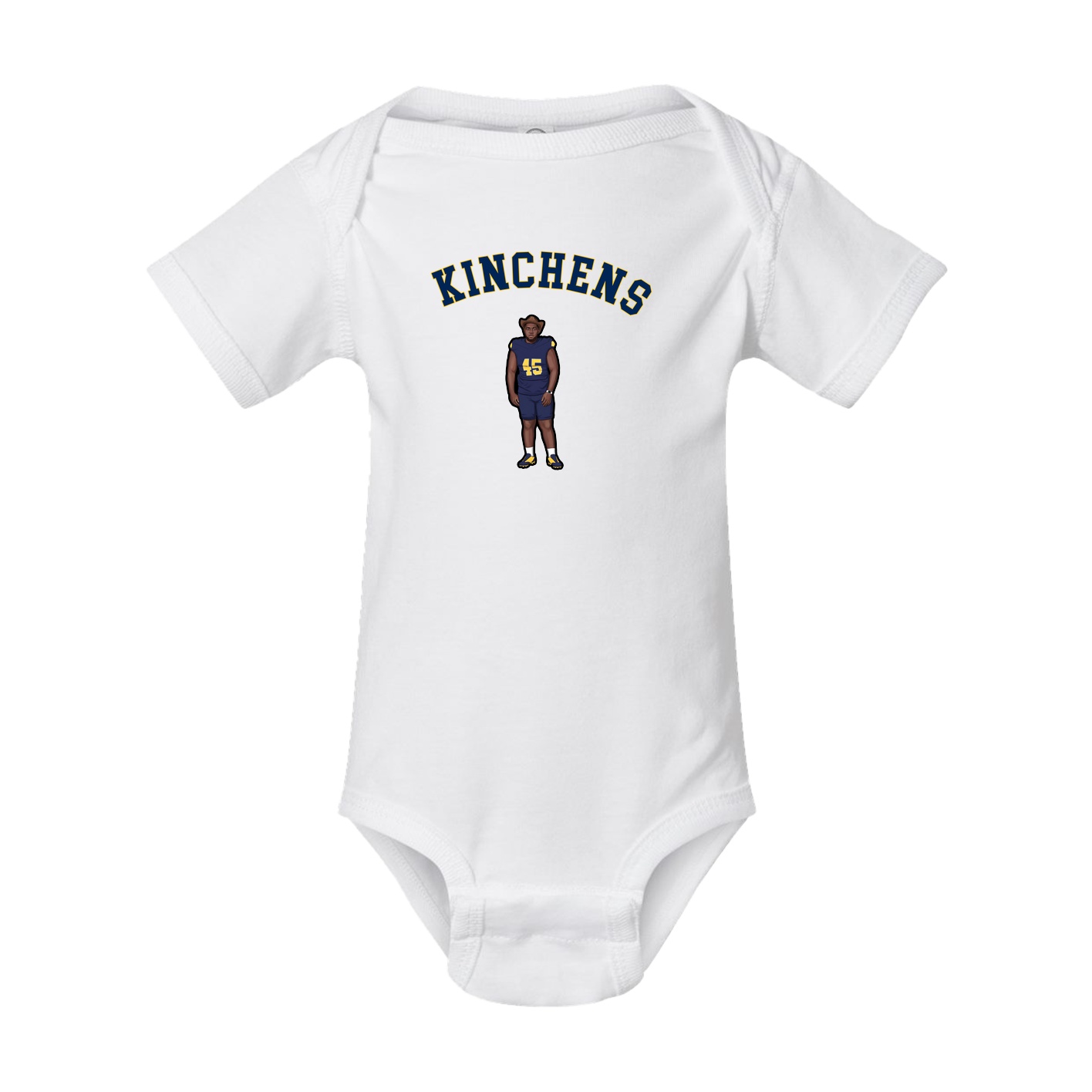 Baby Onesie — Shirsey Arch in White