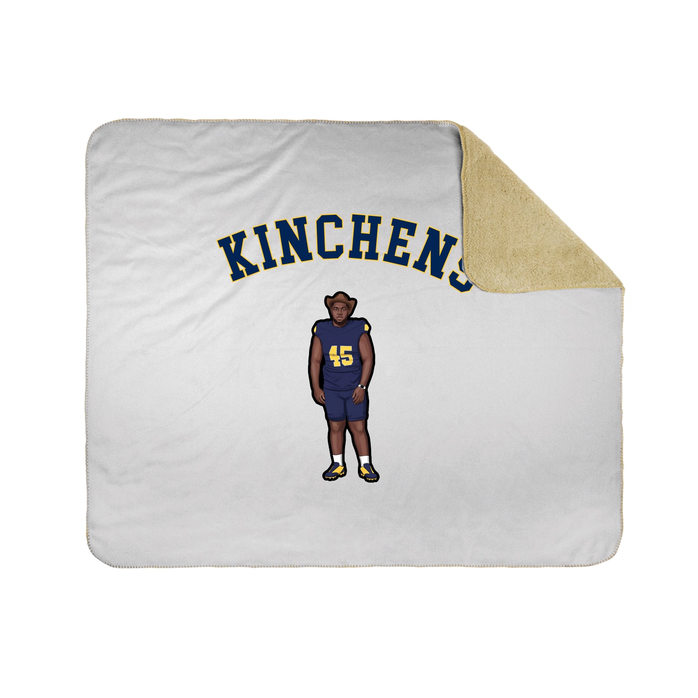 Throw Blanket — Shirsey Arch in White