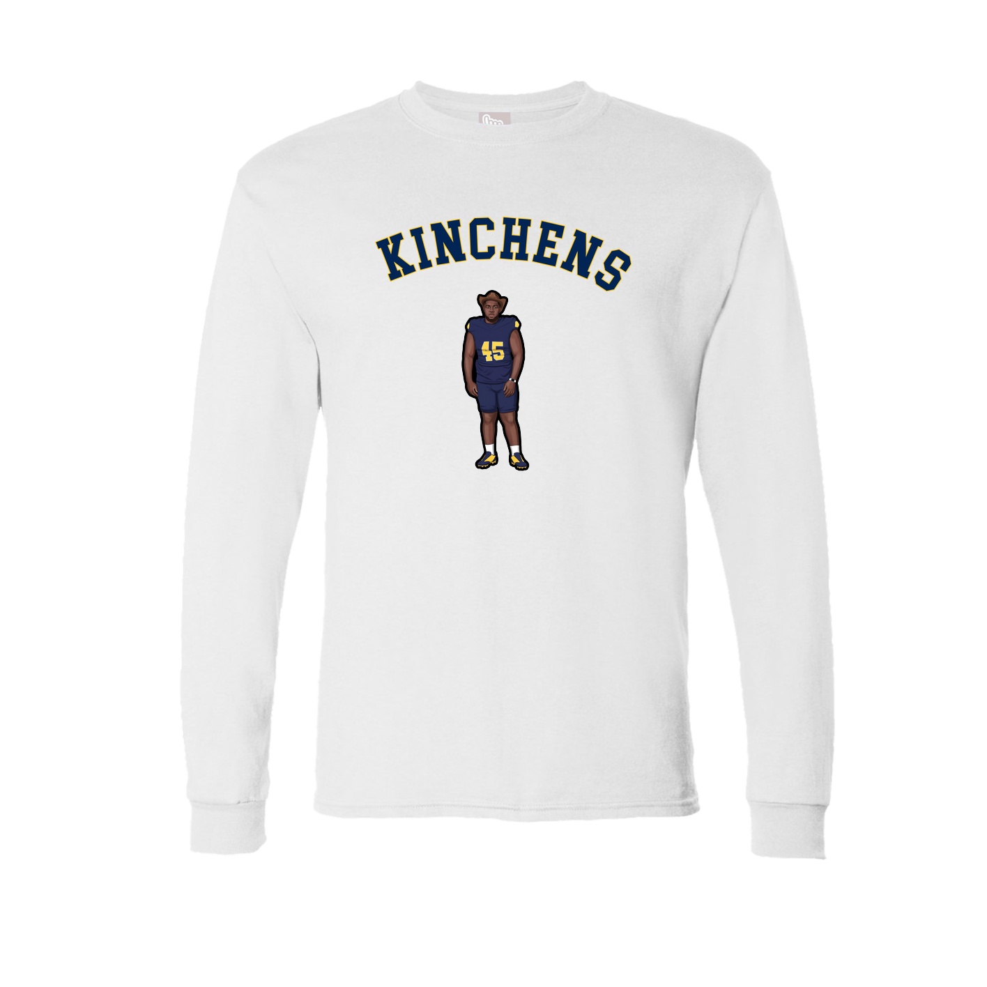 Long Sleeve Tee — Shirsey Arch in White