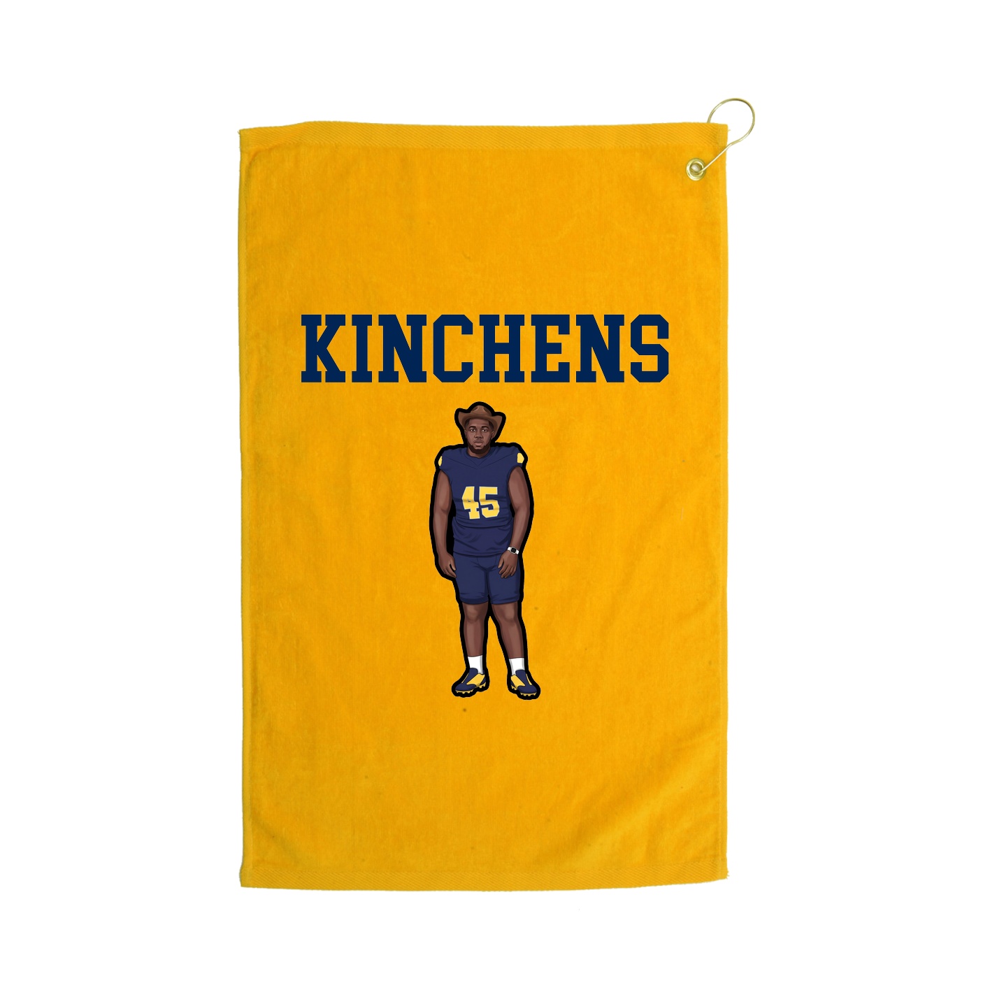 Golf Towel — Shirsey in Gold