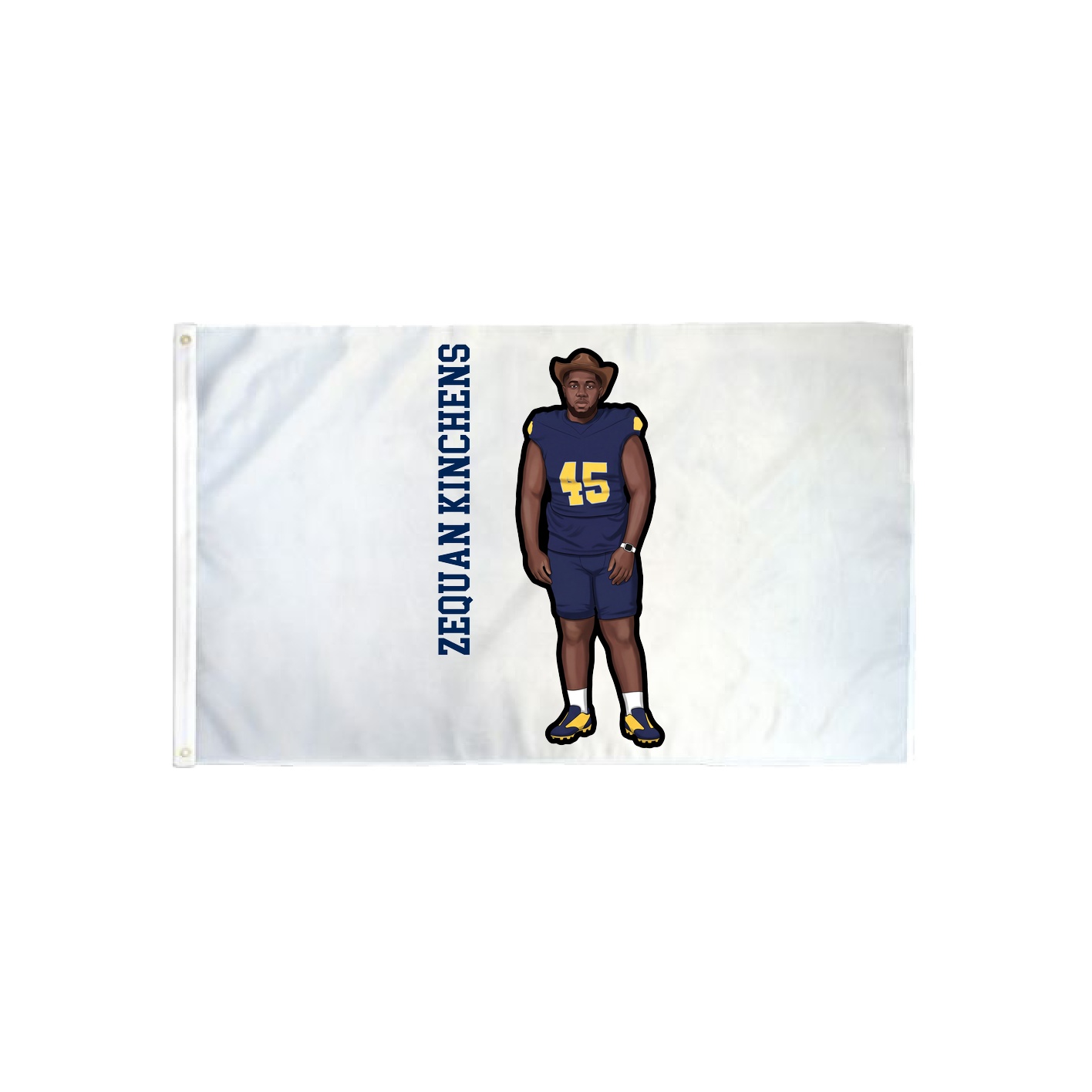 3x5 Flag — Name Vertical in Classic