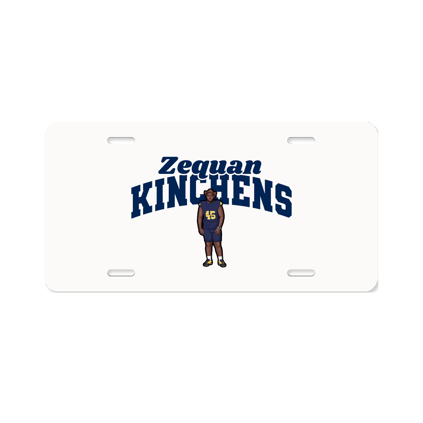 License Plate — Signature Arch in Classic
