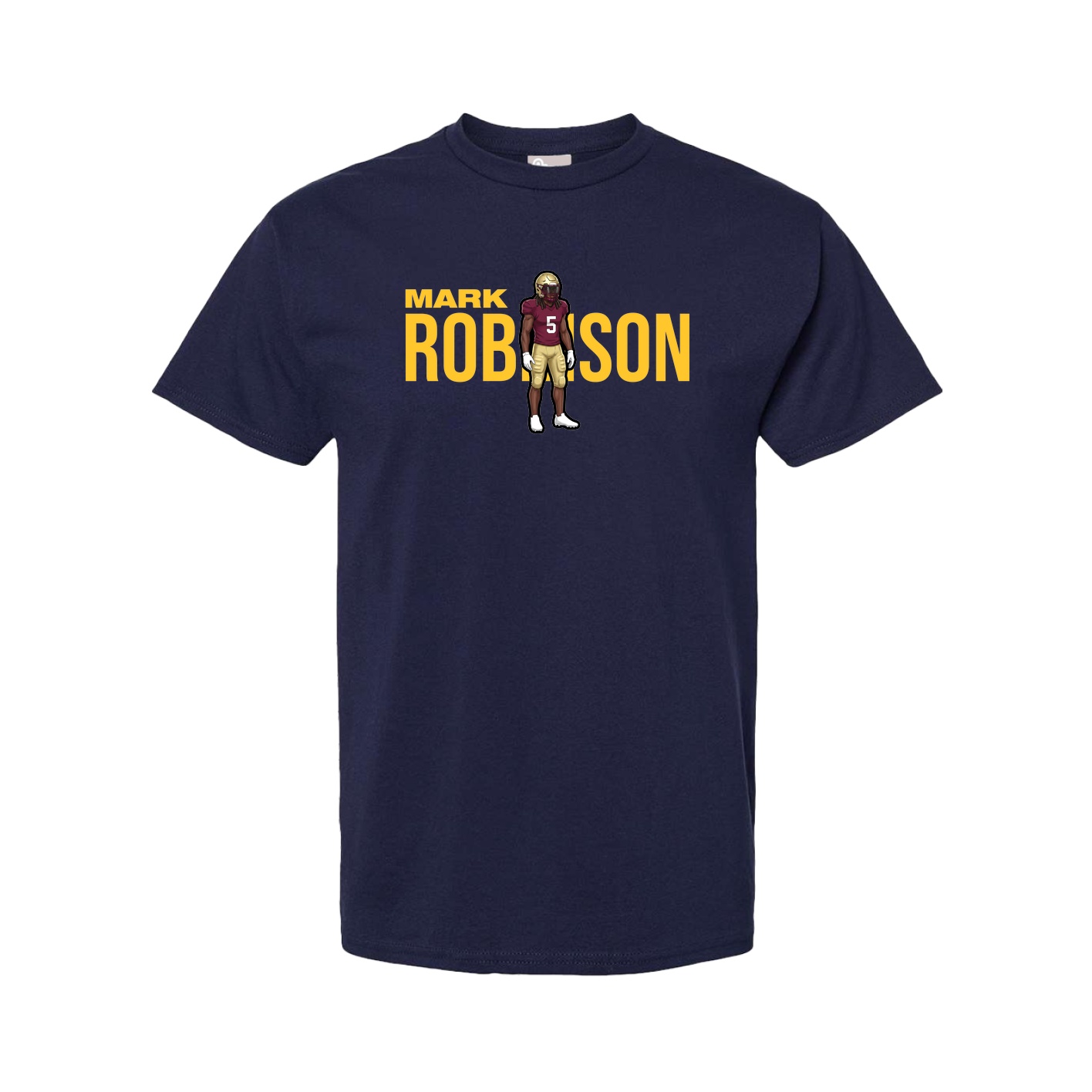 Youth Tee — Player Name in Navy