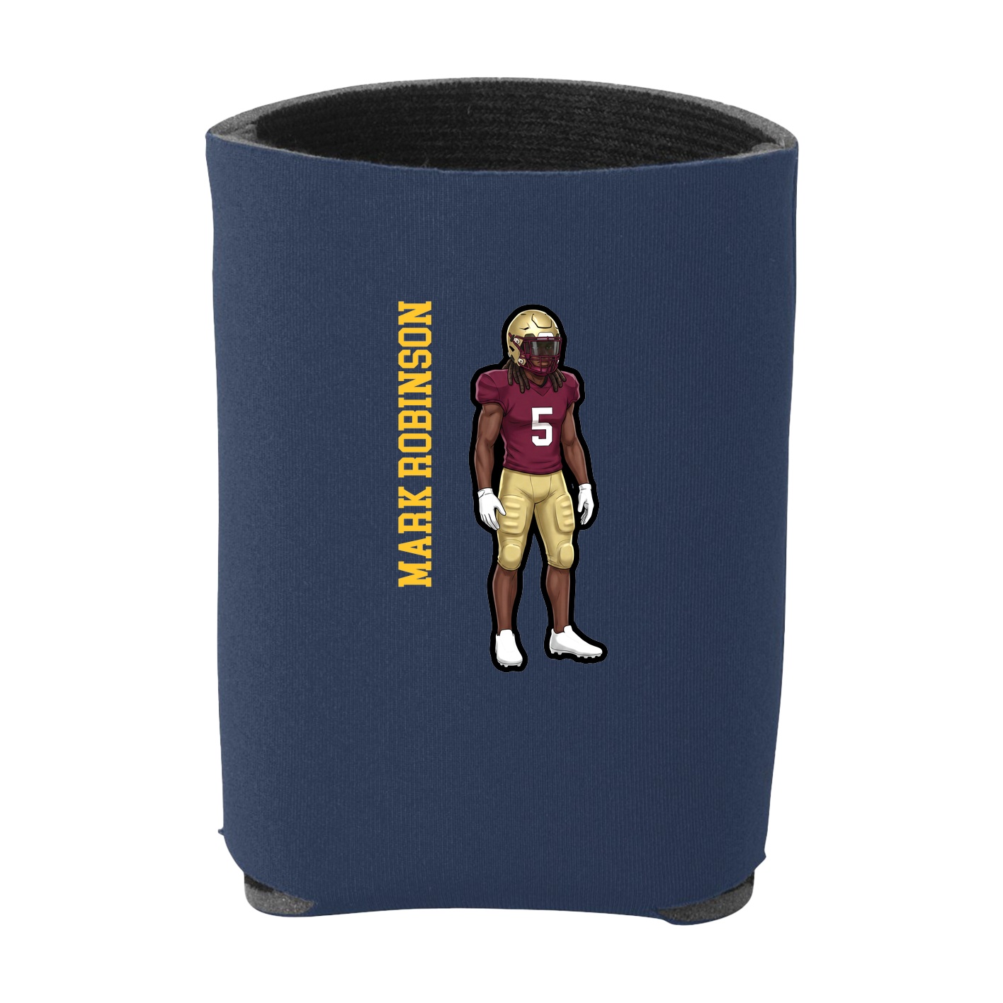 Can Holder — Name Vertical in Navy