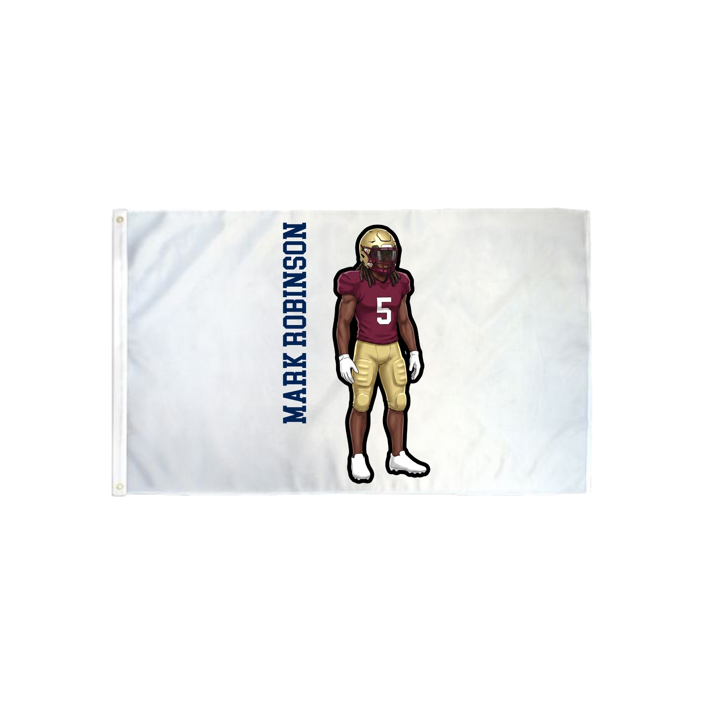 3x5 Flag — Name Vertical in Classic