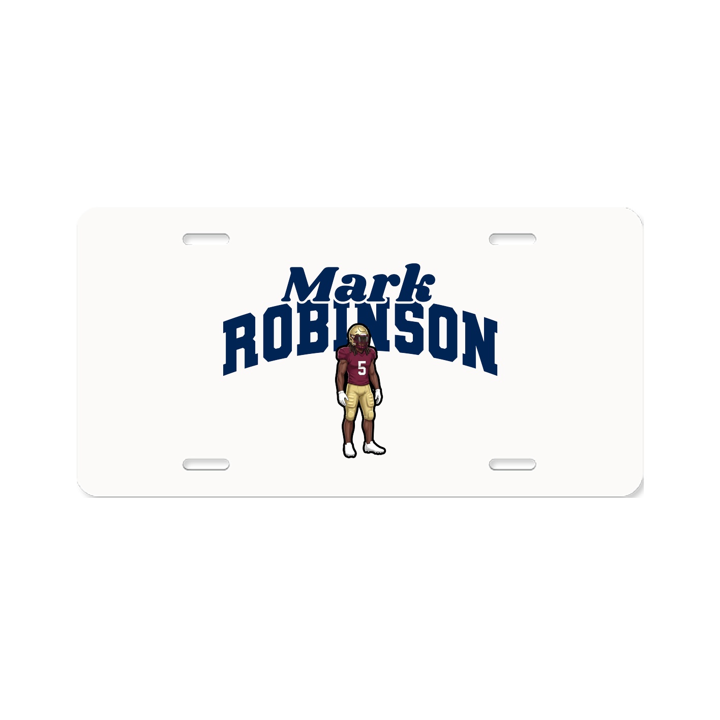 License Plate — Signature Arch in Classic
