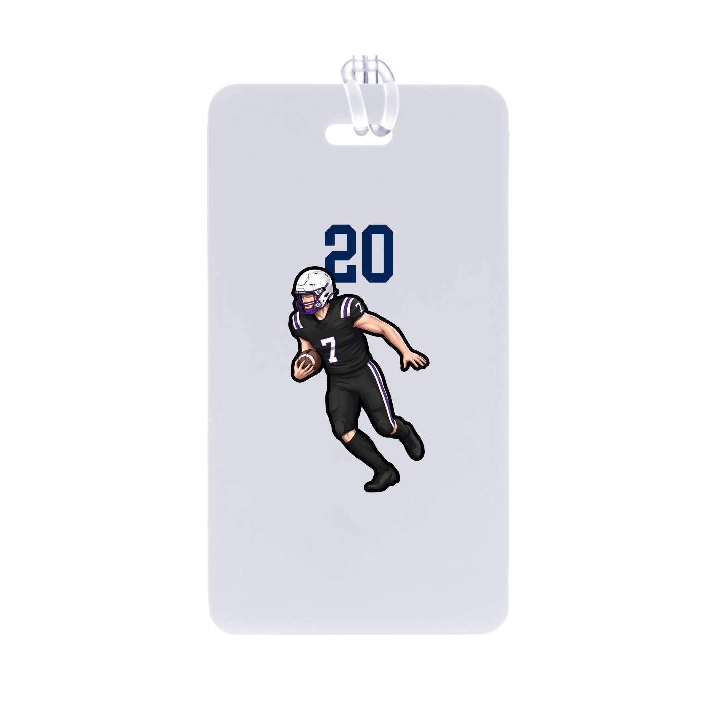 Bag Tag — Number Top in Classic