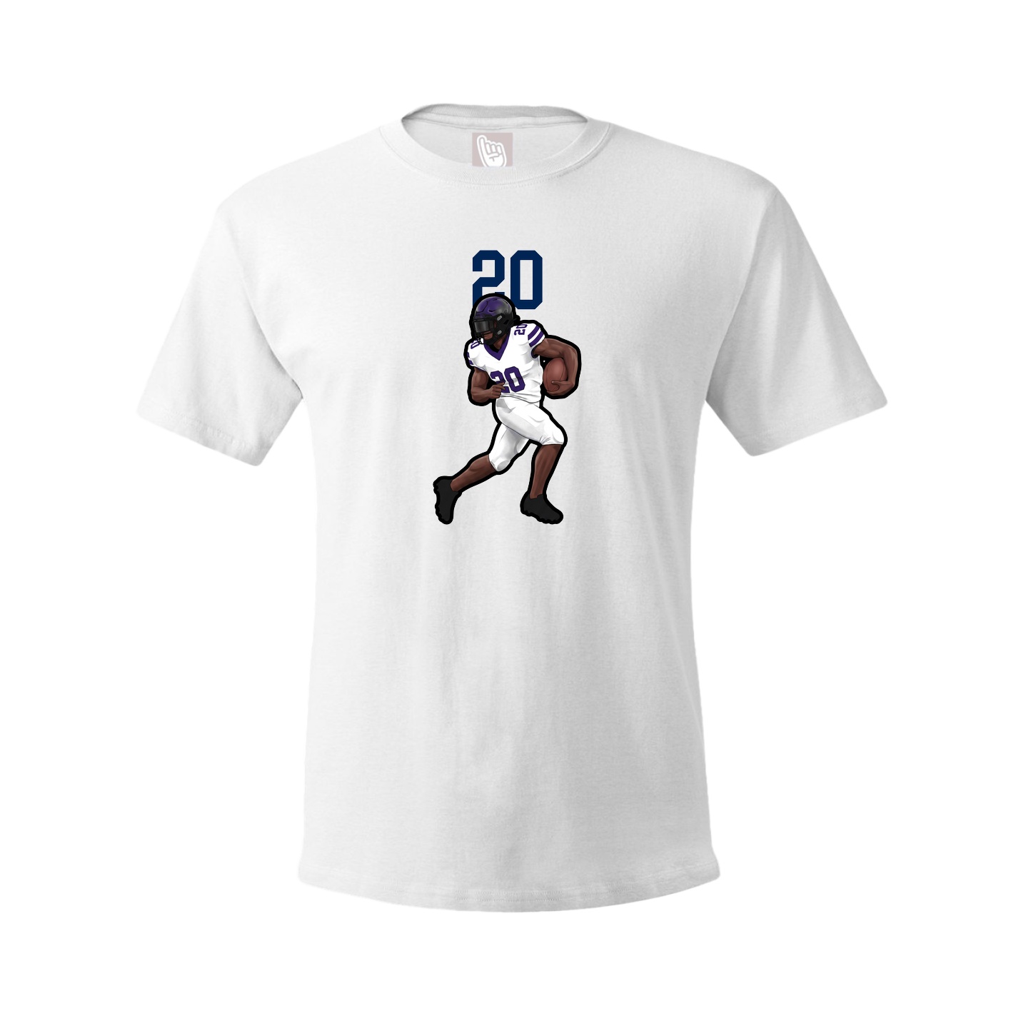 Tee — Number Top in White