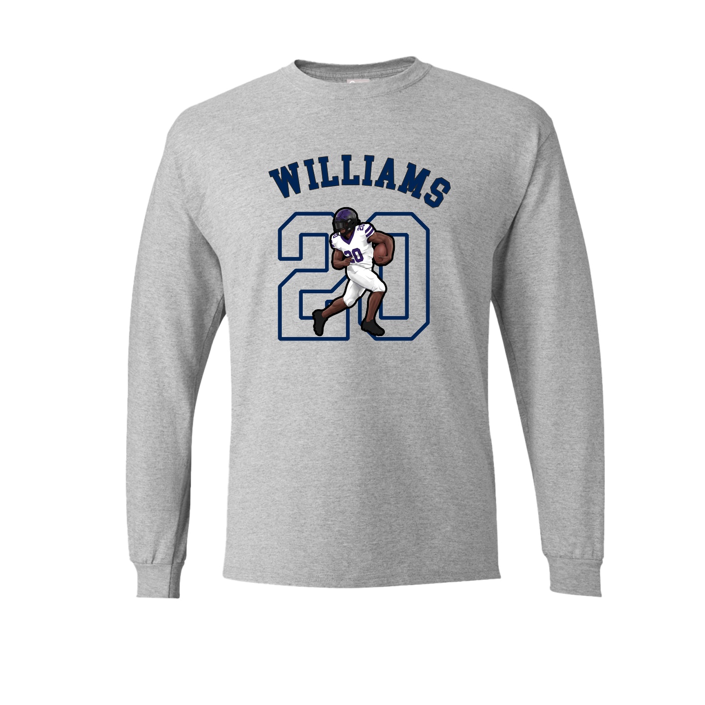 Long Sleeve Tee — Shirsey Arch in Grey