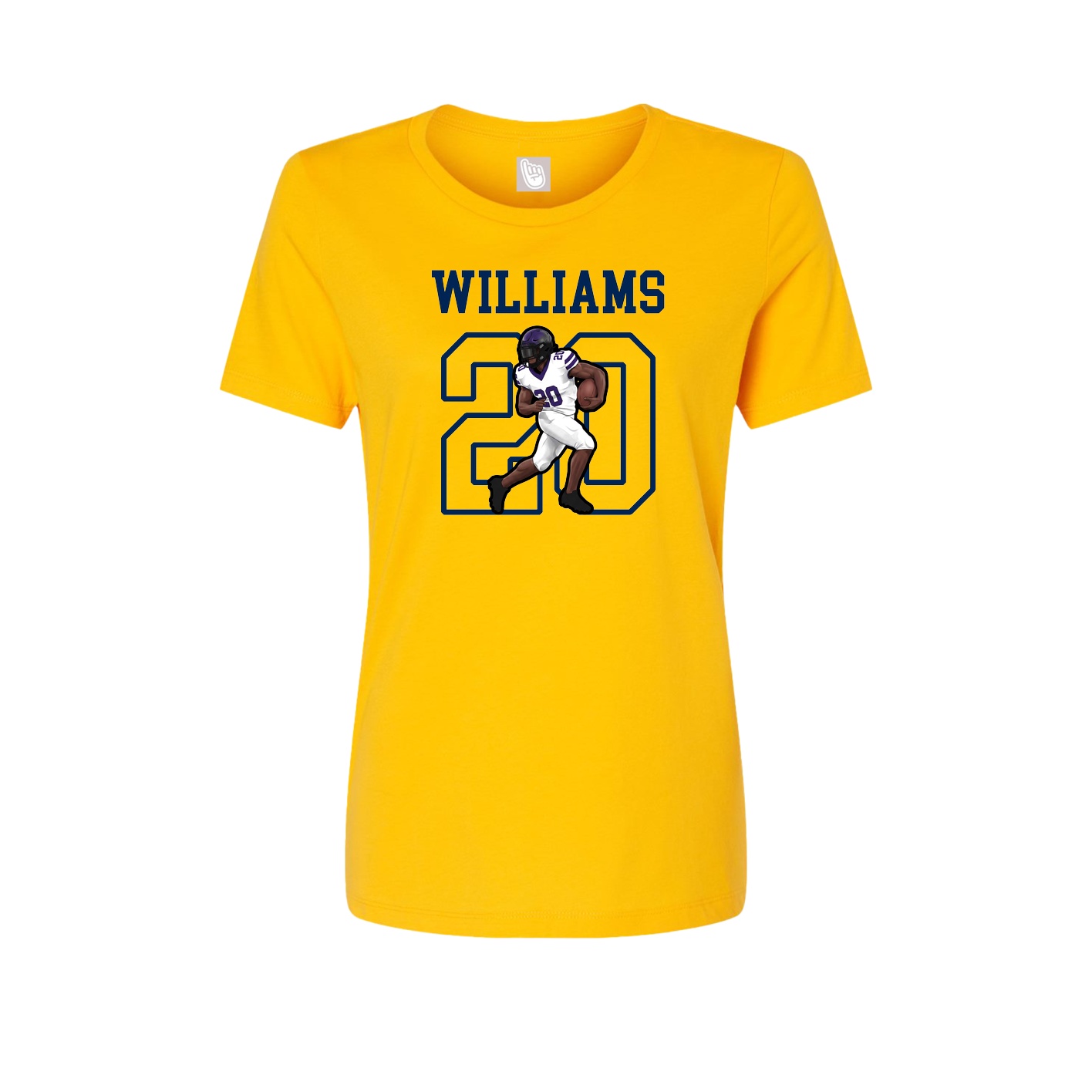 Fitted Women's Tee — Shirsey in Gold