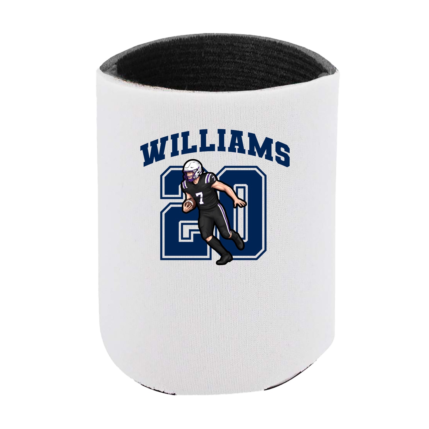 Can Holder — Number in White