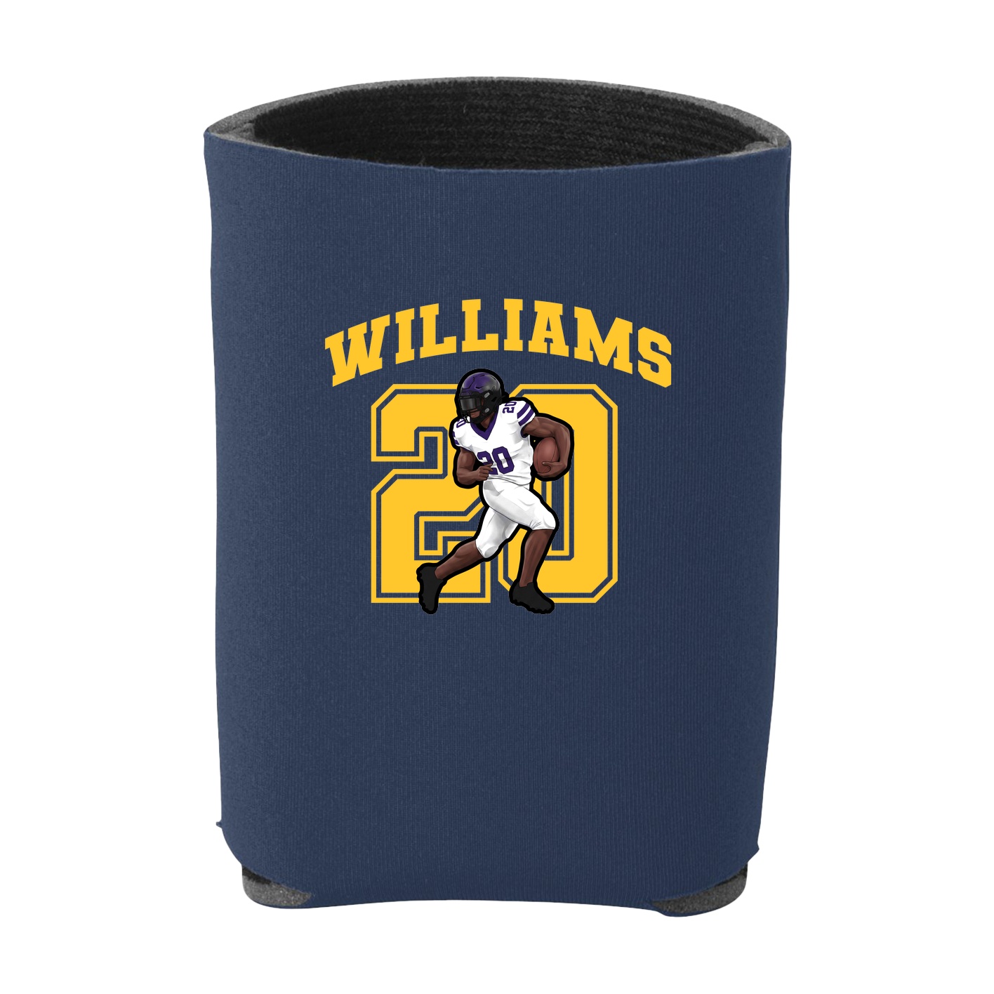 Can Holder — Number in Navy