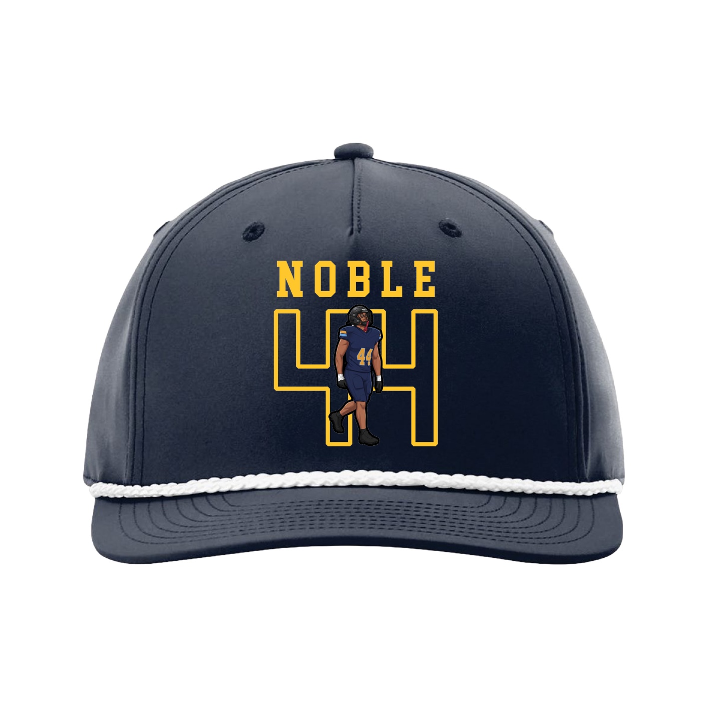 Five-Panel Classic Rope Cap — Shirsey in Navy