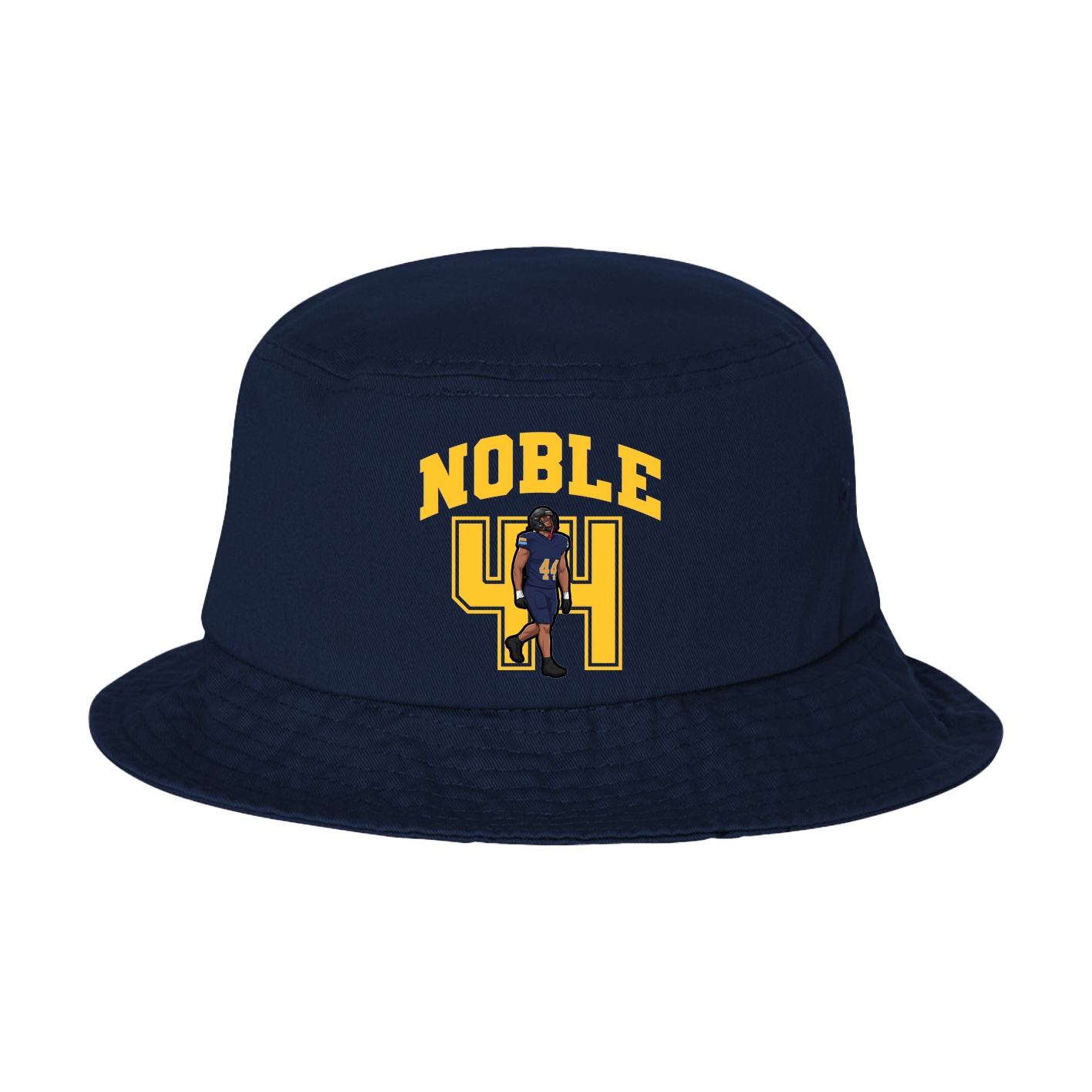 Bucket Cap — Number in Navy
