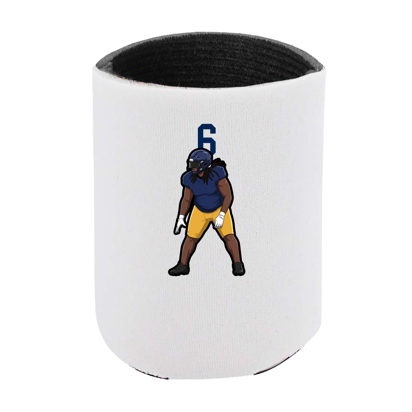 Can Holder — Number Top in White
