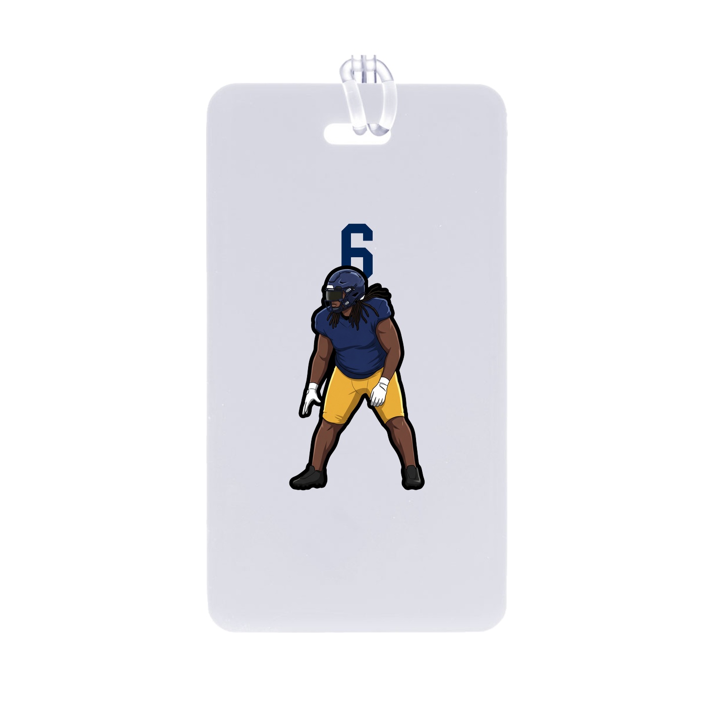 Bag Tag — Number Top in Classic