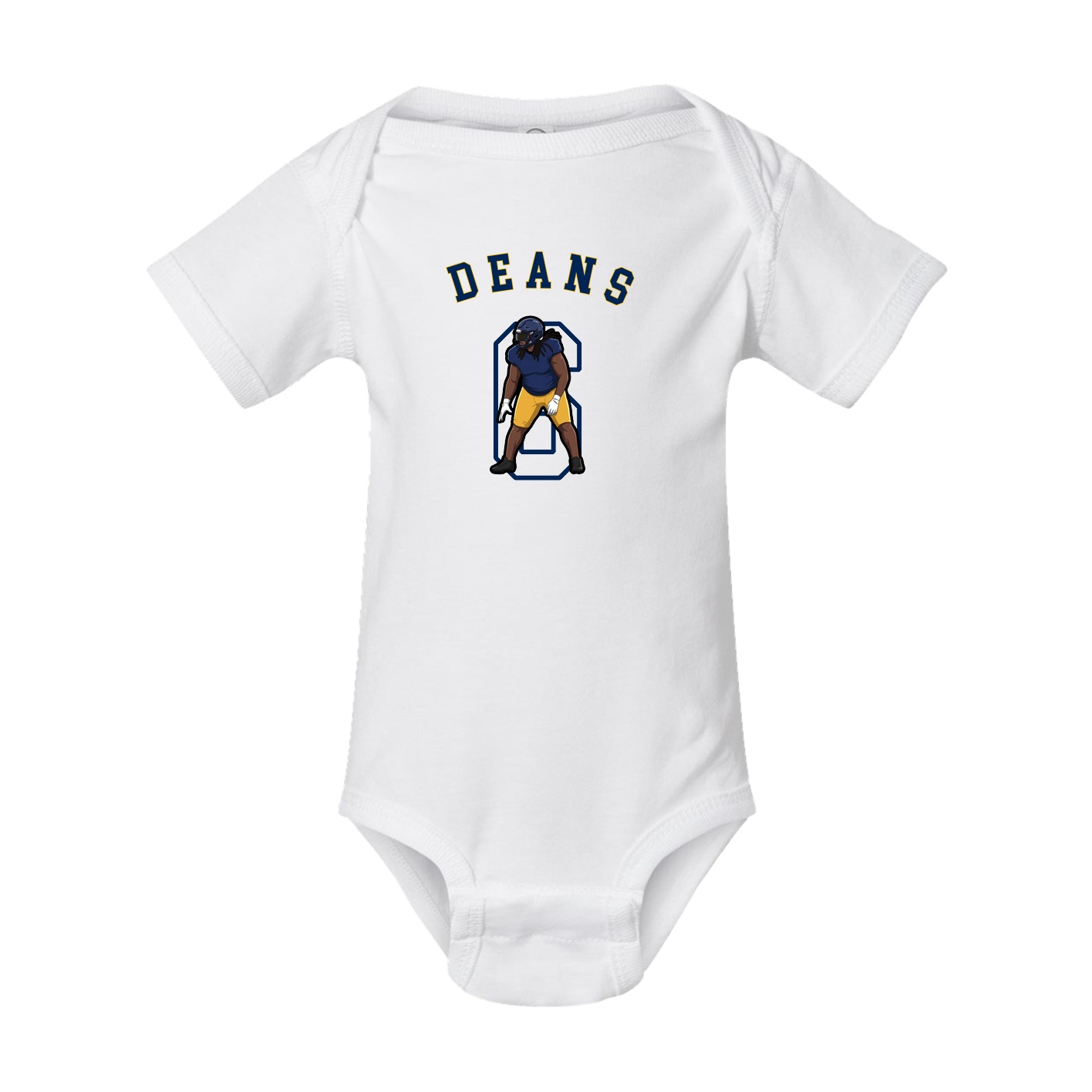 Baby Onesie — Shirsey Arch in White