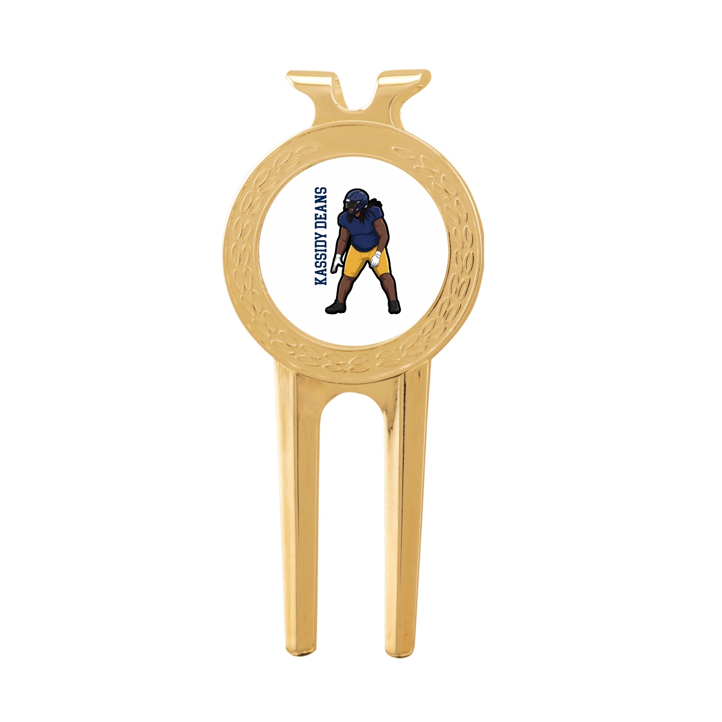 Divot Tool with Ball Marker — Name Vertical in Classic