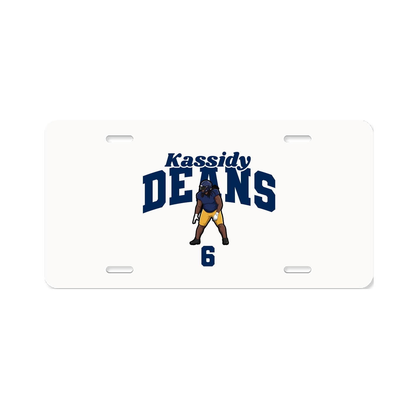 License Plate — Signature Arch in Classic