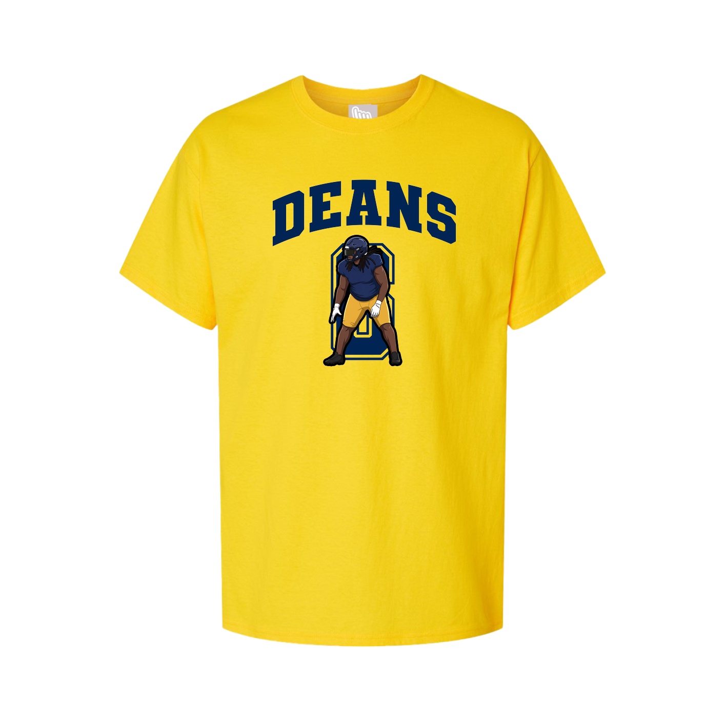 Youth Tee — Number in Gold