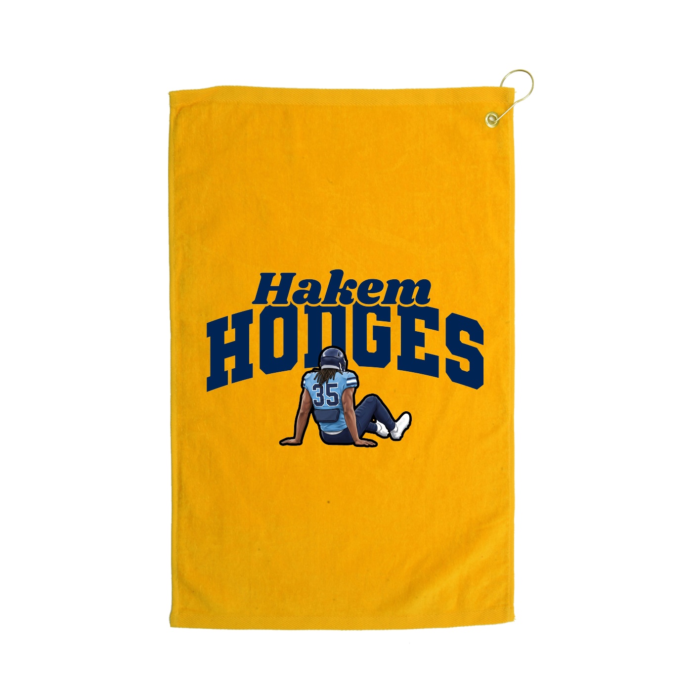 Golf Towel — Signature Arch in Gold