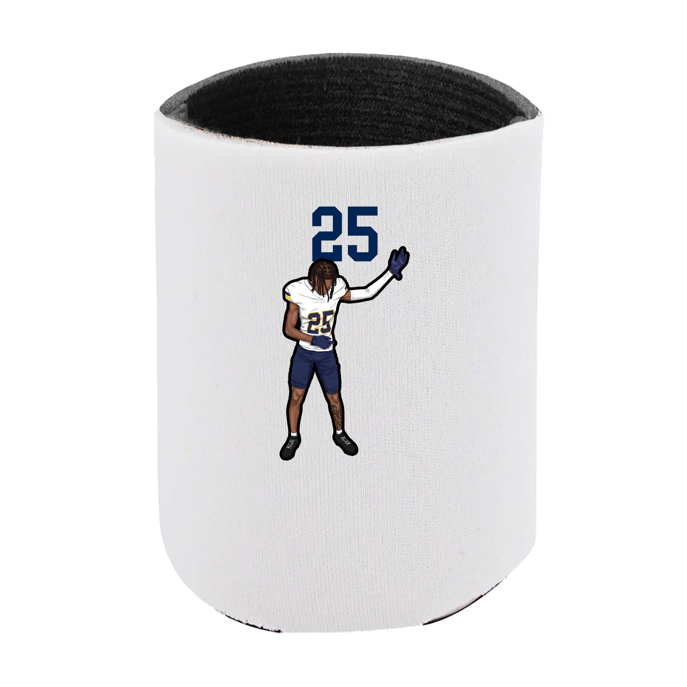 Can Holder — Number Top in White