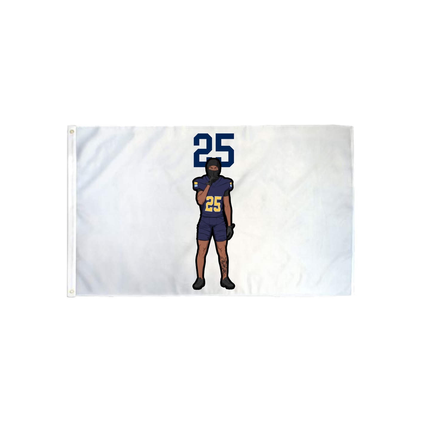 3x5 Flag — Number Top in Classic