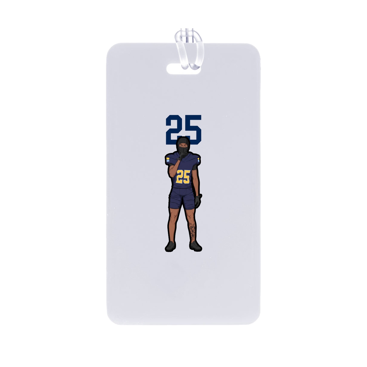 Bag Tag — Number Top in Classic