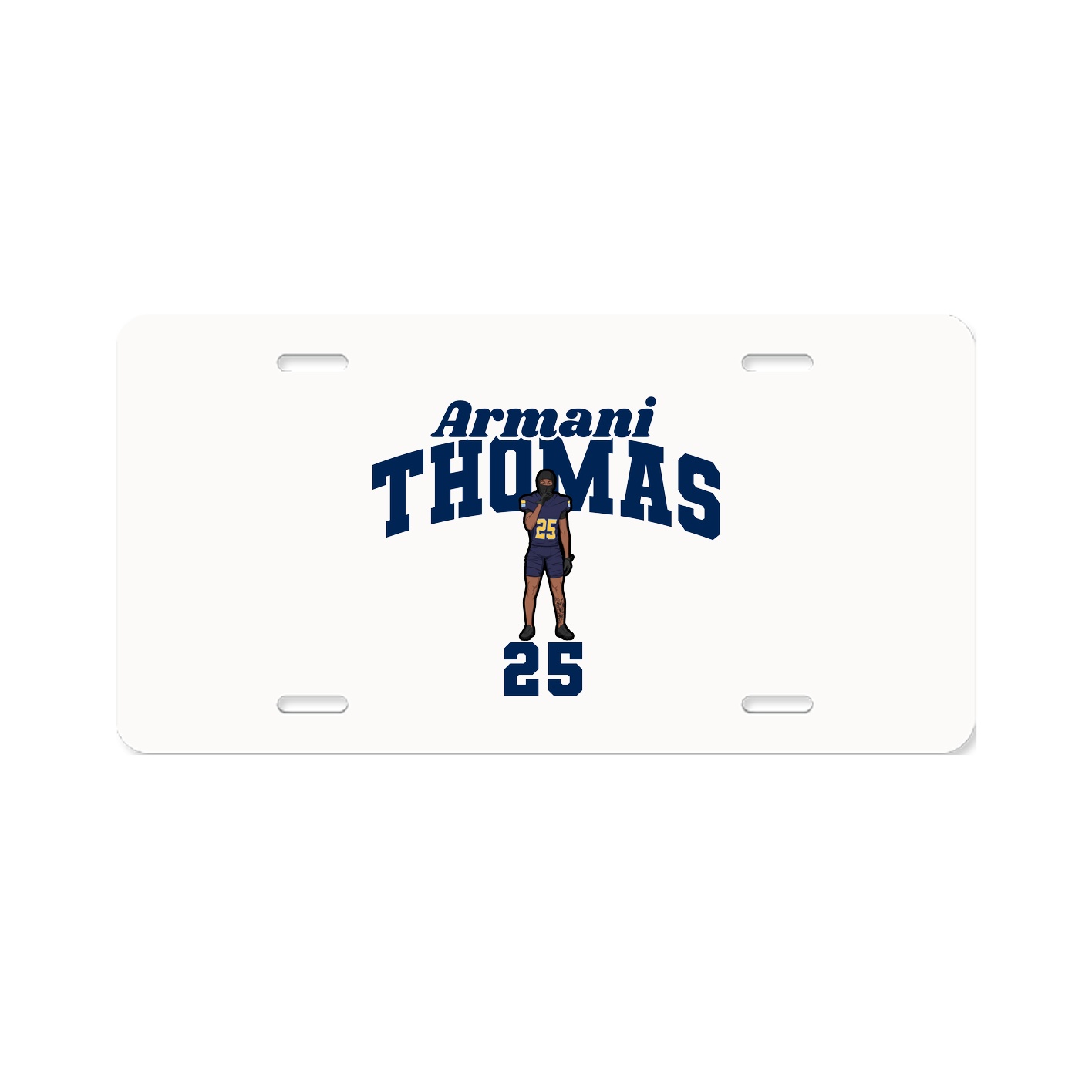 License Plate — Signature Arch in Classic