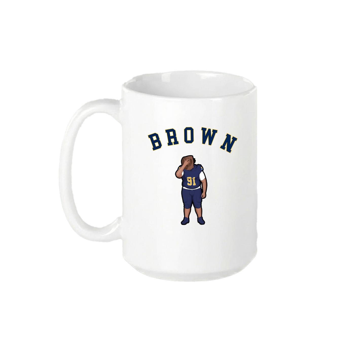 15oz Coffee Mug — Shirsey Arch in White