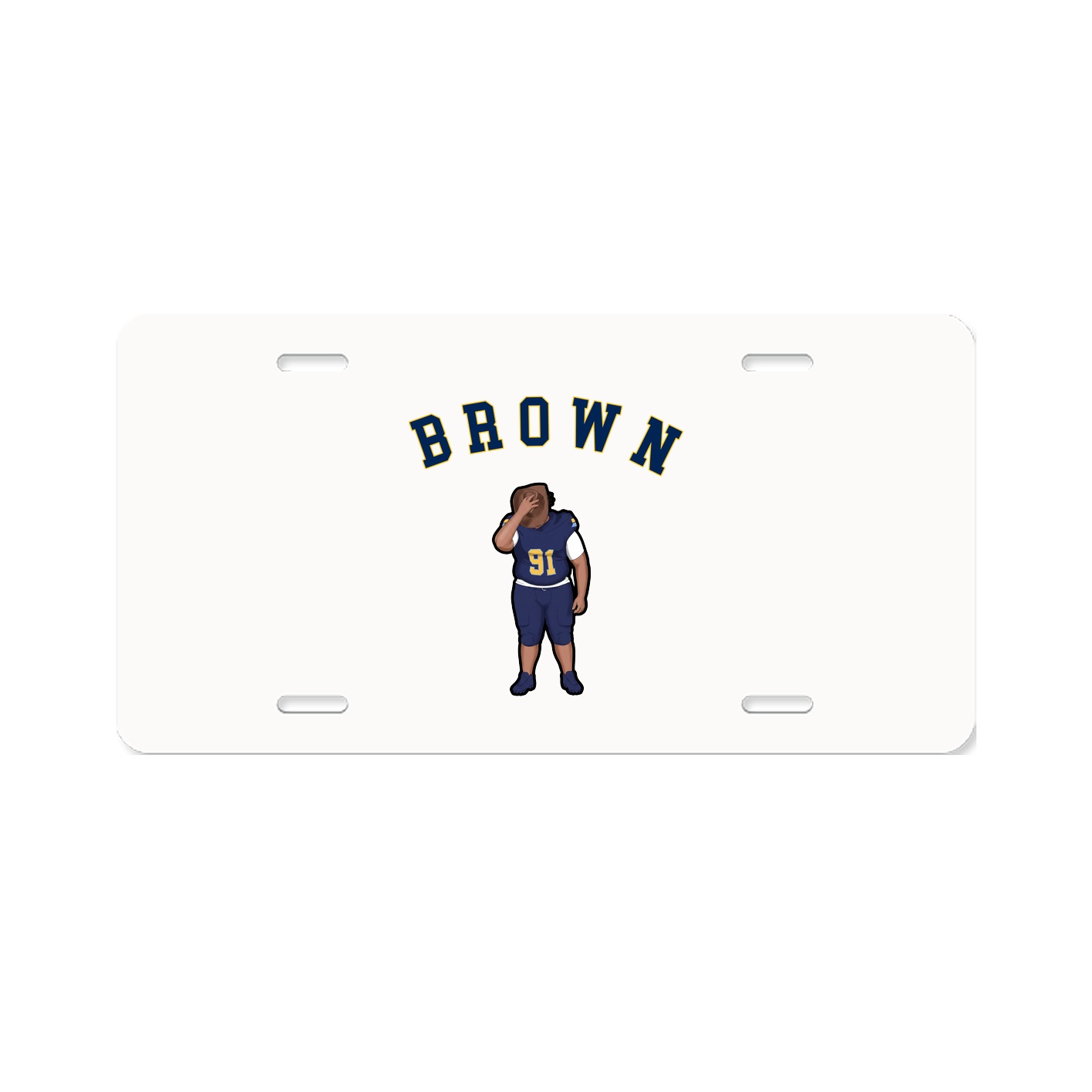 License Plate — Shirsey Arch in Classic