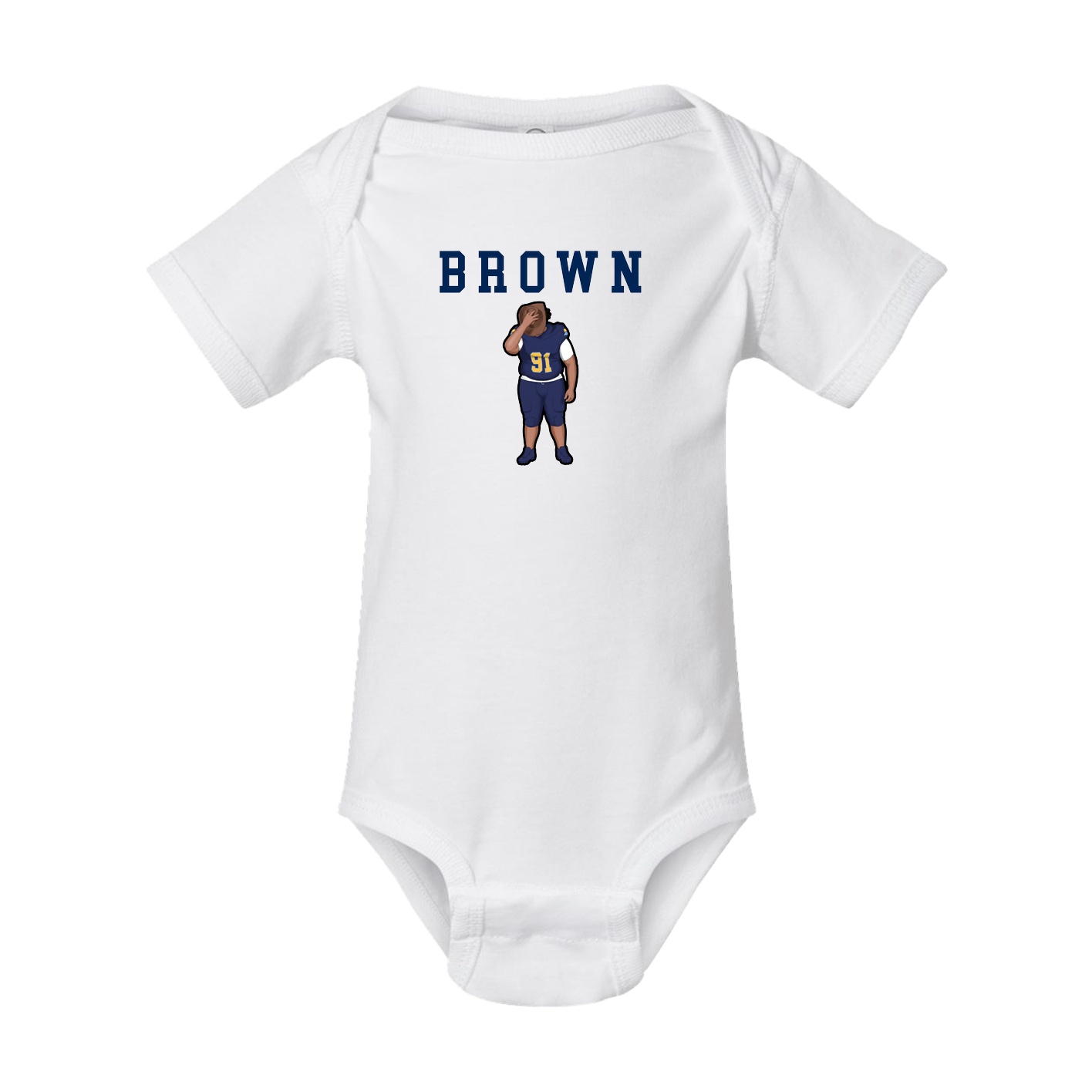 Baby Onesie — Shirsey in White