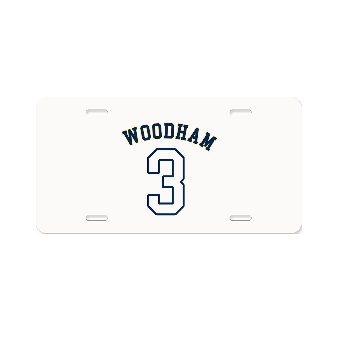 License Plate — Shirsey Arch in Classic