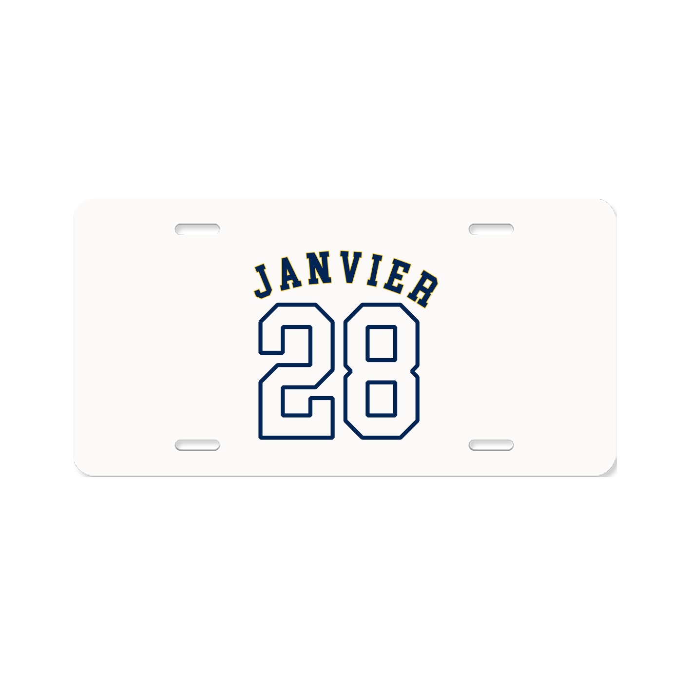 License Plate — Shirsey Arch in Classic