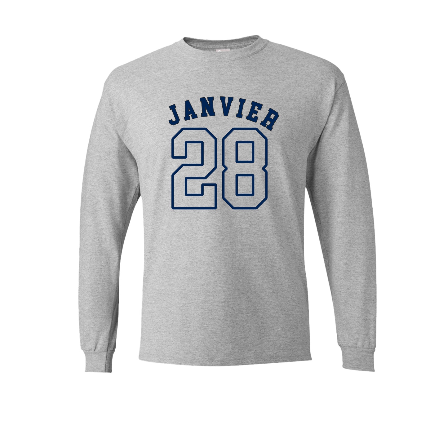 Long Sleeve Tee — Shirsey Arch in Grey