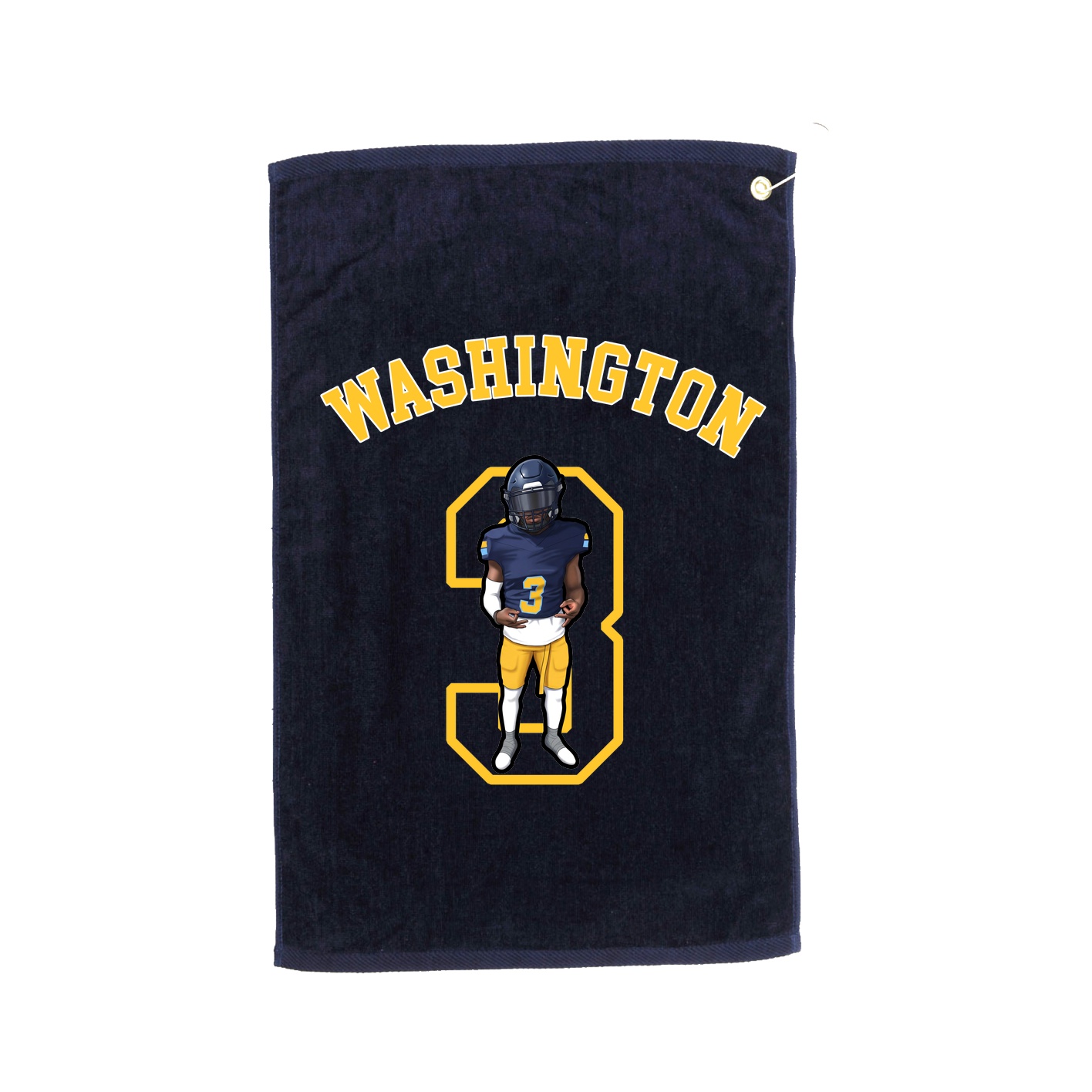 Golf Towel — Shirsey Arch in Navy