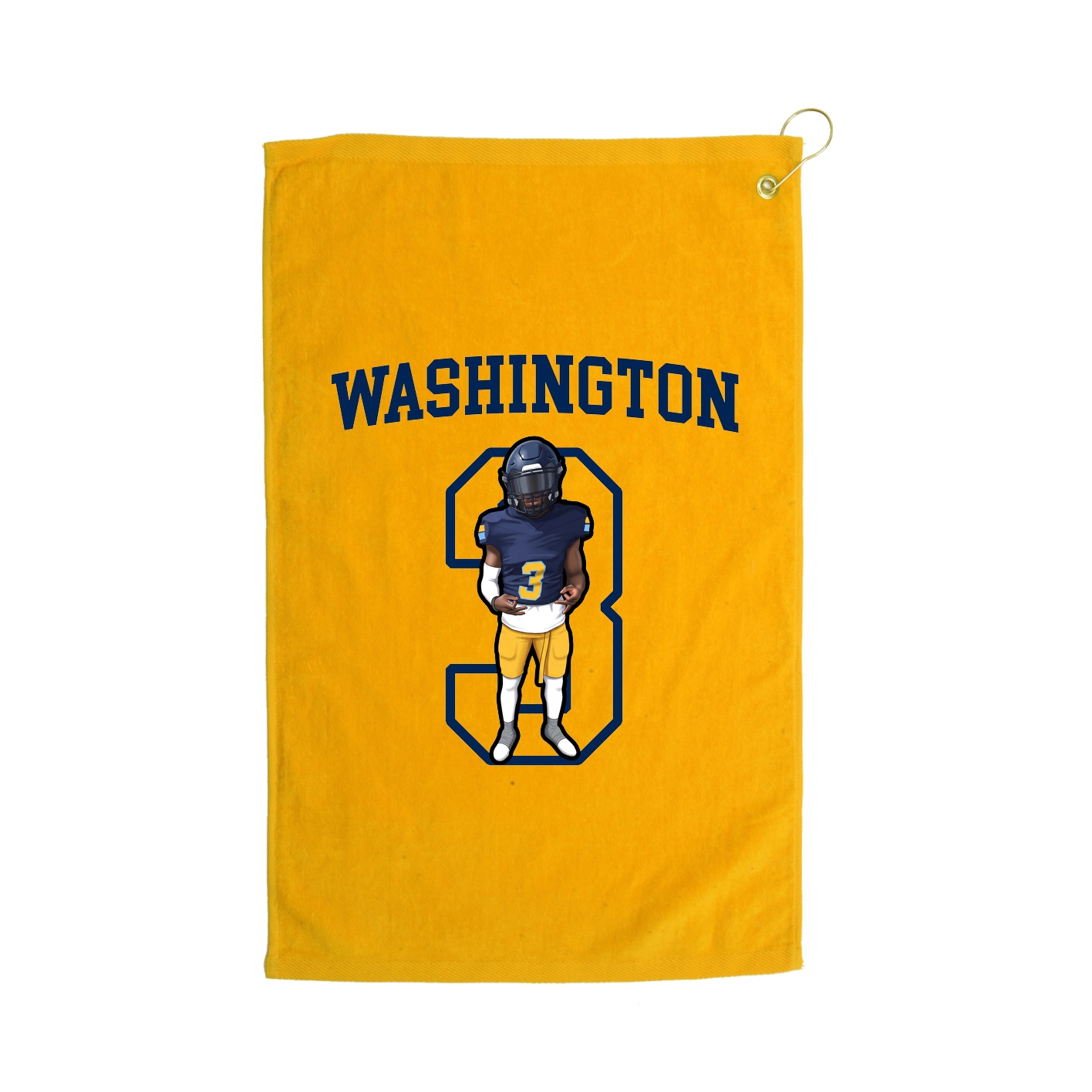 Golf Towel — Shirsey in Gold