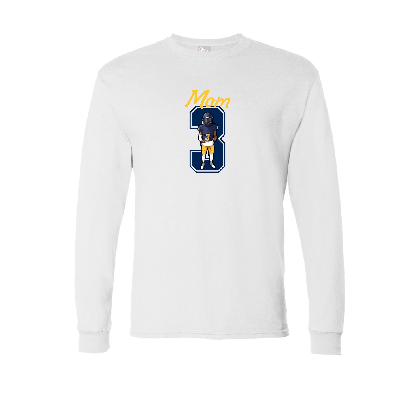 Long Sleeve Tee — Mothers Day Shirsey in White