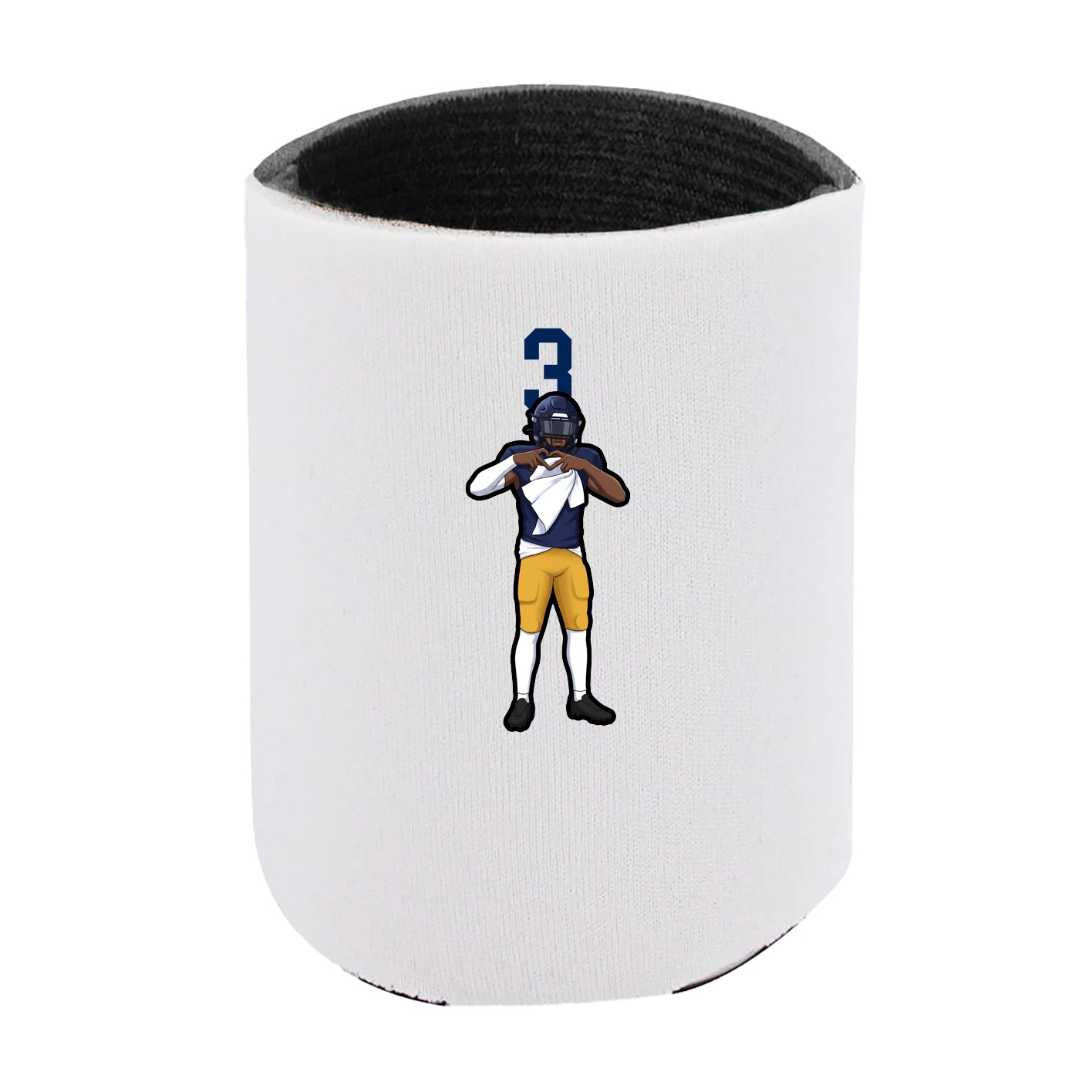 Can Holder — Number Top in White