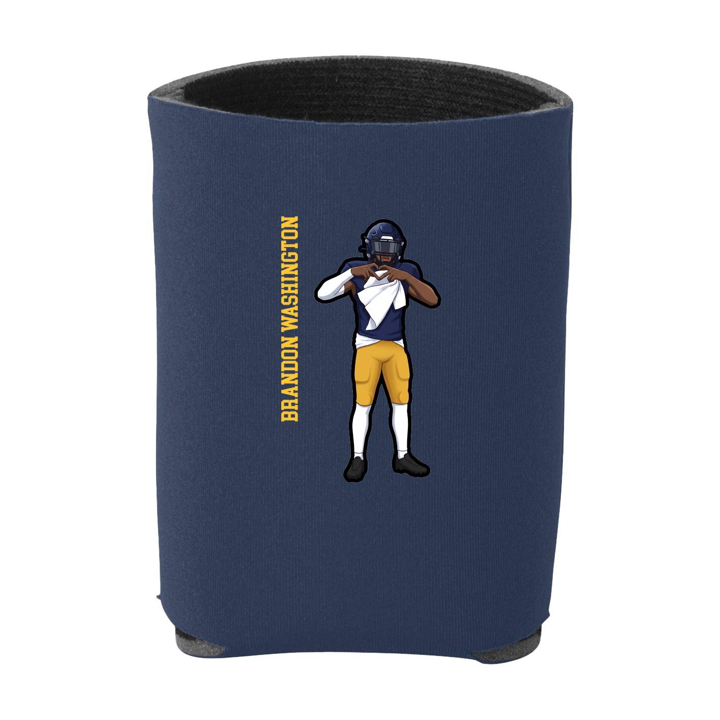 Can Holder — Name Vertical in Navy