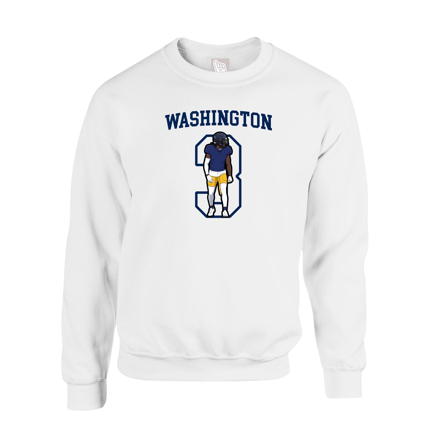 Fleece Crew — Shirsey in White