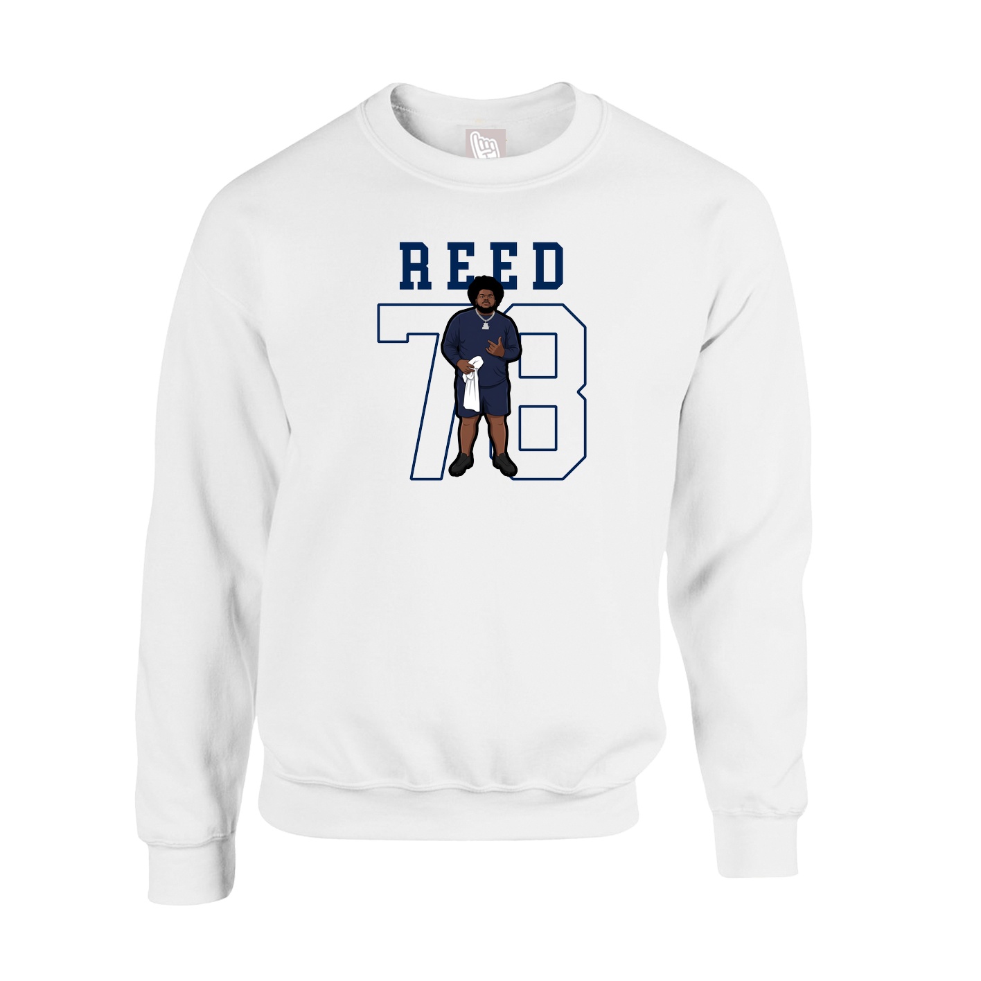 Fleece Crew — Shirsey in White