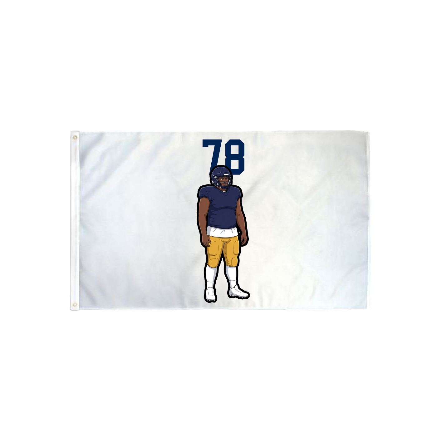 3x5 Flag — Number Top in Classic