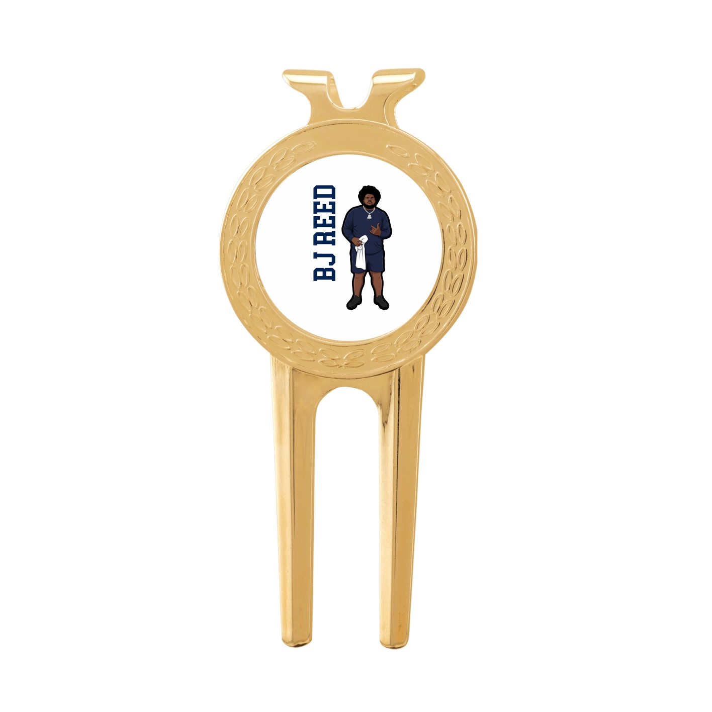 Divot Tool with Ball Marker — Name Vertical in Classic