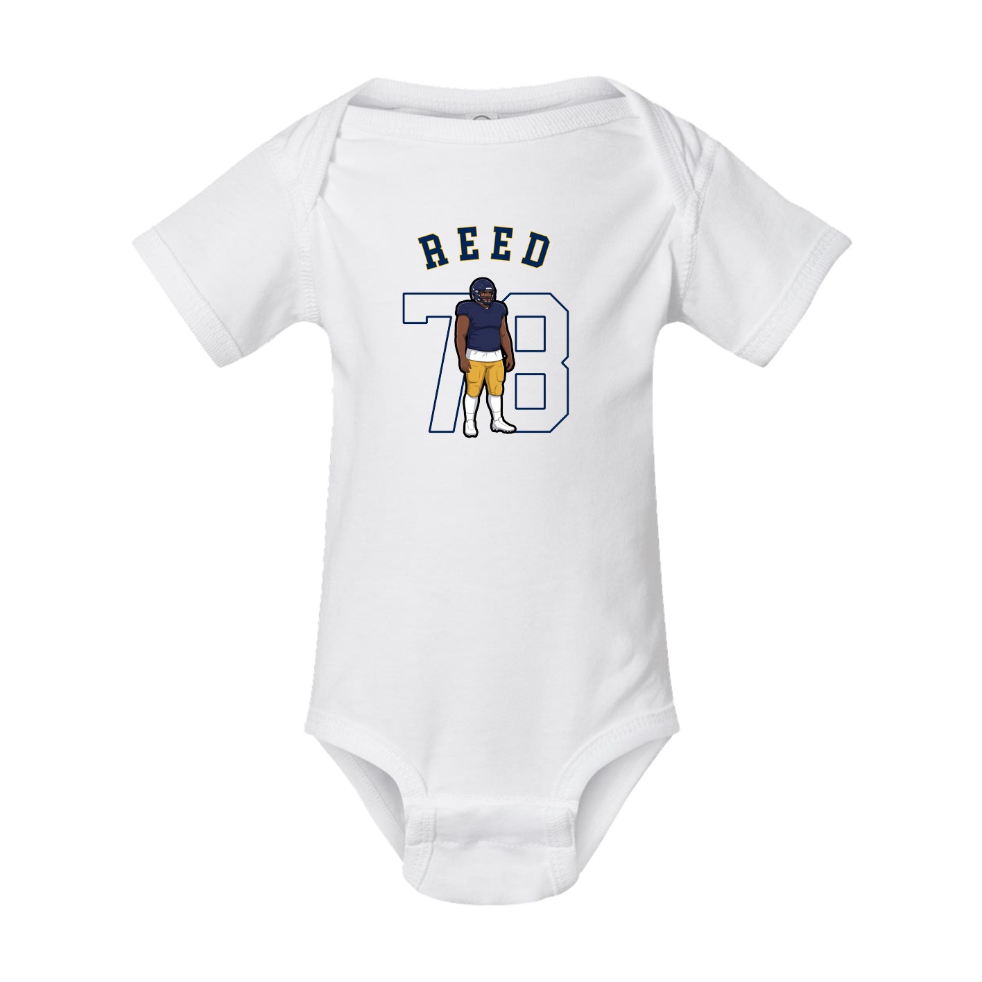Baby Onesie — Shirsey Arch in White